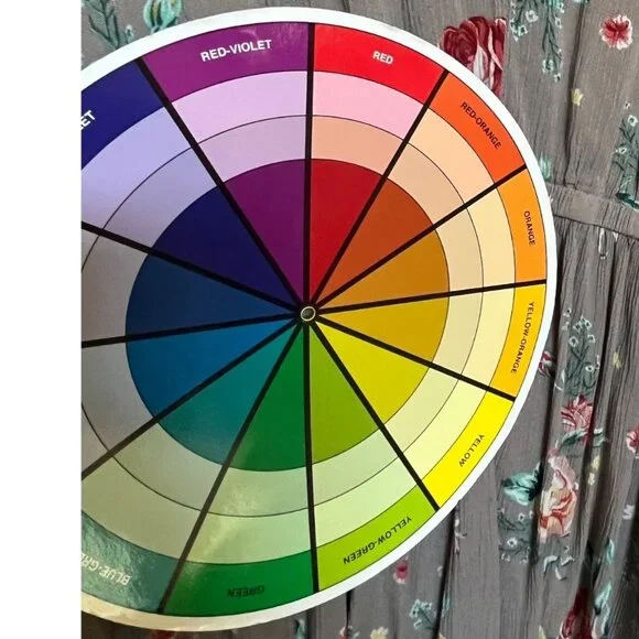 Torrid Floral High-Low Top Dress Size 1 100% Rayon Gray Red & Yellow Flowers - Picture 11 of 15